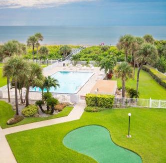 Port Canaveral Apartment | Cocoa Beach Towers - Oceanfront Resort with Heated Pool, Tennis Steps from the Pier
