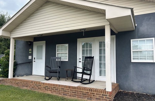 Abbeville Apartment | Converted Milking Parlor with gorgeous farm views! Complete with farm decor