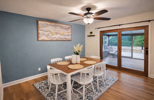 Raleigh House | COZY 3BR Ranch w/King Suite, N. Raleigh- Serene. Fur Friendly-Fenced