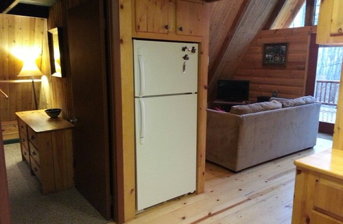 Sylva Cabin | Cozy A-frame cabin in the woods! - Hot tub, wifi, firepit, creek, hiking trail!