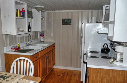 Bryson City Cabin | Cozy Cabin on the Creek-Creek side- Secluded - Charcoal Grill