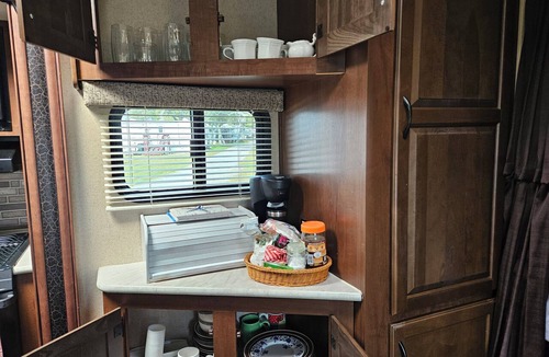 North Topsail Beach House | Cozy camper with outside kitchen & grill, pool and walking distance to the beach