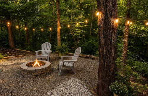 Steele Creek House | Cozy Forest RV Retreat -Fire Pit Near Lake Wylie