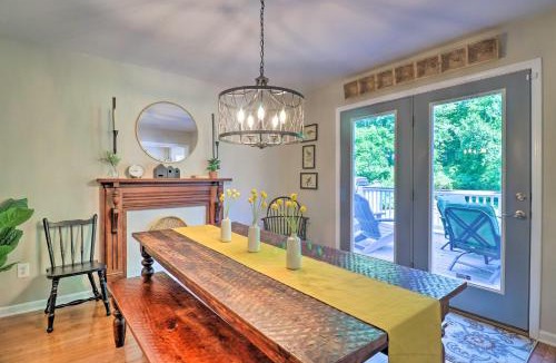 Brevard House | Creekside Brevard Home < 1 Mi to Downtown!