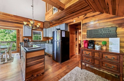 Maggie Valley Cabin | Cubby Bear Cabin-Peaceful, Pet Friendly Great View