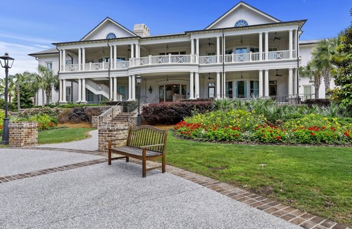 Lawton Woods House | Decorator-designed Sea Pines home with multiple living spaces