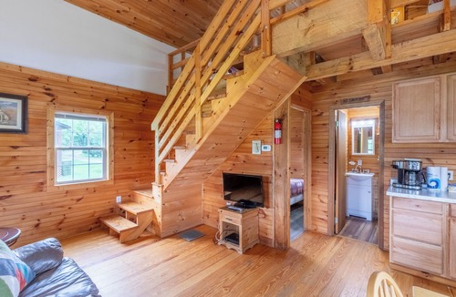 Bryson City Cabin | Deep Creek Cabin Unit 4-Covered Porch - WIFI - Motorcycle Friendly