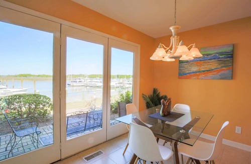Bohicket Marina Village Condo | Dog Friendly. Enjoy Sunset at the Bohicket Marina! Community Pool. Walk to Restaurants & Shops.