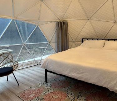 Ruffin Other | Dome Tent Retreat with Private Wood-Fired Hot Tub in Branchville, South Carolina