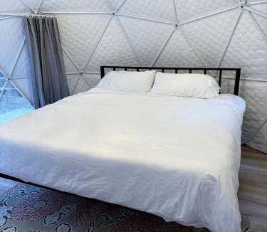 Ruffin Other | Dome Tent Retreat with Private Wood-Fired Hot Tub in Branchville, South Carolina