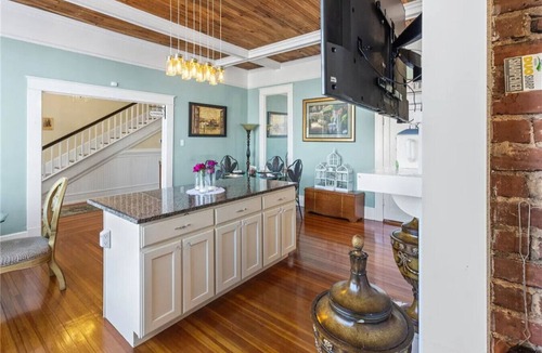 Anderson Apartment | Downtown Anderson Stay | Queen Bed + Event Space
