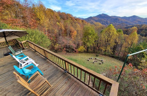Sylva Apartment | Eclectic Style Home, Million Dollar View!