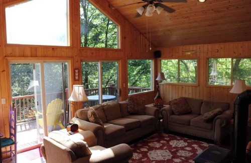 Bryson City Cabin | “Edelweiss” - Nantahala Cabins Two-Bedroom Cabin -Offsite