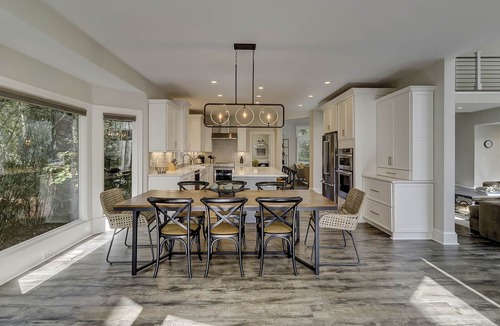 Oceanside House | Elegant 5th row beach home with a private pool.