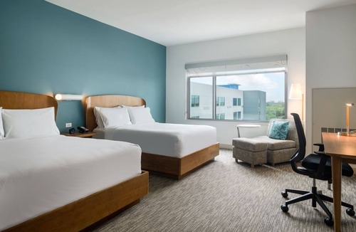 Williamsburg Hotel | Element Orlando | 2 Queen Room | Close to Outlets & Orlando Hotspots