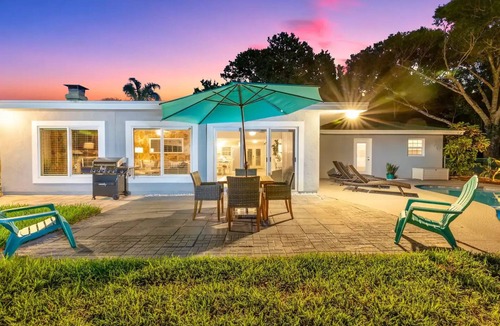 Vero Beach House | Endless Summer Vacay w/Arcade & Heated Pool