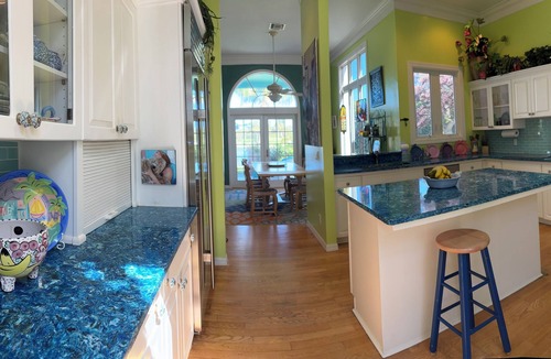 Moorings House | Enjoy our waterfront home with private beach access & boat dock in The Moorings!