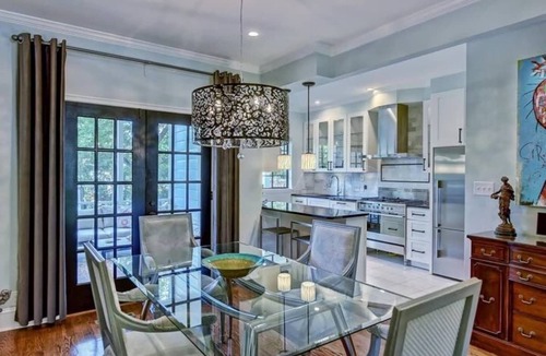 Myers Park Condo | Entire 4BR Two-Unit in Myers Park with Reserved Parking and Porch
