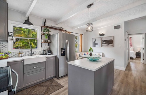 Sun Bay South House | Escape to this stylish Tampa retreat 🌴☀️ This cozy 2BR/1BA getaway features a private heated pool with a rare 6-foot deep end, perfect for relaxing days under the Florida sun.