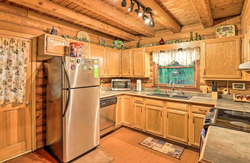 Brevard Cabin | Explore the Land of Waterfalls! Brevard Log Cabin