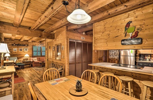 Brevard Cabin | Explore the Land of Waterfalls! Brevard Log Cabin