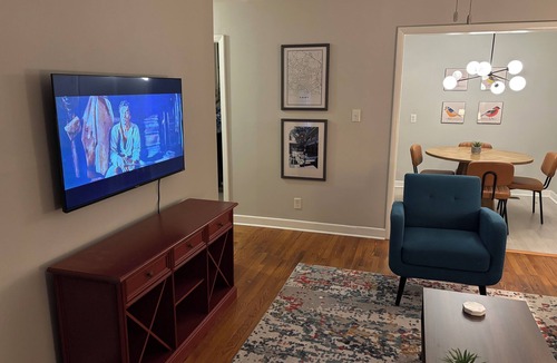 Cary House | Fabulous 3-bedroom MidMod Cottage in charming downtown Cary.