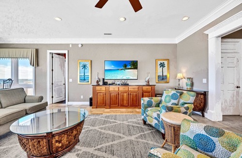 Inlet Harbour House | Fall availability! Gated community, oceanfront, pool, spa, firepit, elevator!