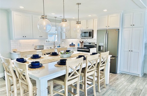 North Topsail Beach House | Fully Renovated Oceanfront - Private Beach Access - Dog Friendly - Sleeps 8