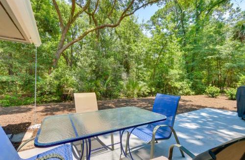 Lawton Woods House | Furnished Patio: Hilton Head Island Resort Cottage
