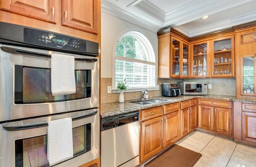 Church Street House | Game Room + Heated Pool: Stunning Atlanta Estate