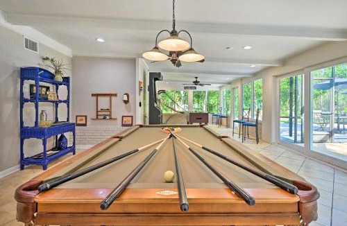 Bearss Plaza House | Game Room & Pool: Huge Lutz Family Retreat