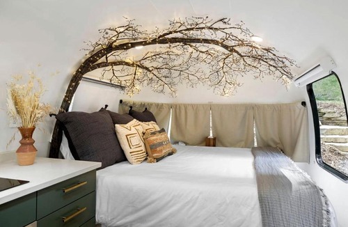 Pisgah Forest House | Glamping Getaway in Pisgah Forest in this Lovely Airstream Rental in North Carolina