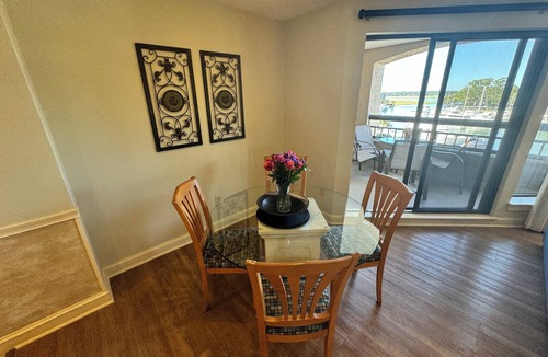 Shelter Cove Condo | Gorgeous 2 bedroom villa overlooking Shelter Cove Harbour with pool and spa