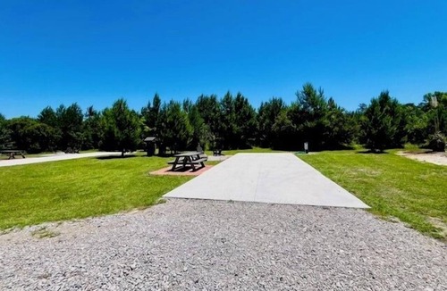 Conway RV Rental | Happy Hen RV Site 2 on Private Estate