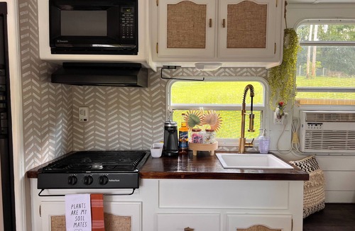 Candler House | Happy Hide-Away Camper{18 minutes to Downtown AVL}