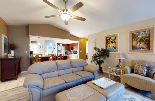 Deep Creek House | Heated Saltwater Pool Pet-Friendly 3BR Home on Quiet Street – Punta Gorda Area