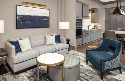 Ansonborough Hotel | Historic Charleston Retreat: Full Kitchen + Balcony l Steps to Aquarium -0.3 mi