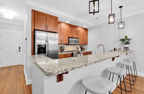 Old West Broad Neighborhood House | Historic District Stylish 2BDR Savannah Escape | The Juliette #204 by AvantStay