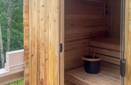 Pisgah Forest House | Hot Tub + Fire Pit: Modern North Carolina Retreat