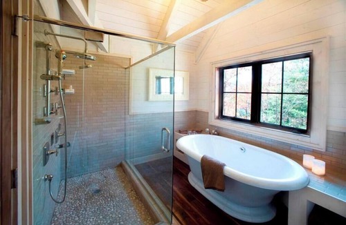 Tuckasegee Cabin | Island Lodge on Bear Lake Surrounded By Water- Private Peninsula Great Decks