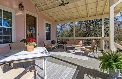 St. Francisville House | Jasperilla Pink house by Louisiana Hospitality Group