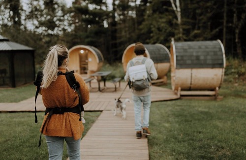 Beaver Bay RV Rental | King Tent Site - Hillside Upper Loop - Wilderness Without the Work!