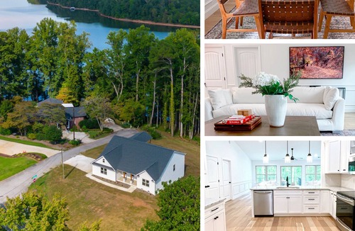 Northlake House | Lake Hartwell Modern Farmhouse near Clemson
