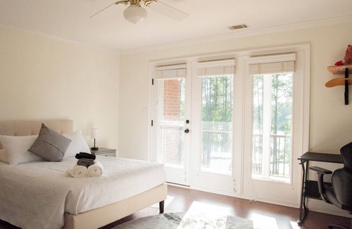 Appling House | Lake House with Swim Spa Oasis