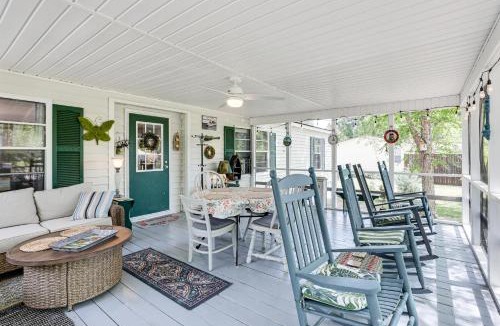 Summerton House | Lake Marion Canal Home: Dock, Yard, Porch