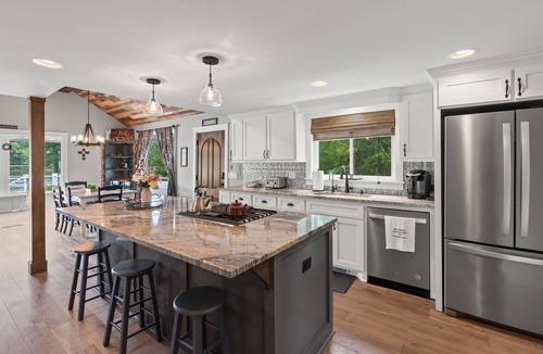 Chapin House | Lakefront cottage with private dock and optional pontoon rental