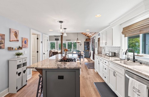 Chapin House | Lakefront cottage with private dock and optional pontoon rental