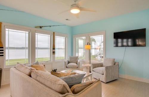 Cross Hill House | Lakefront Home w/Hot Tub & Dock in Cross Hill!