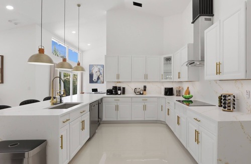 Greenview Shores House | Lakefront Private Heated Pool & Game Room Retreat Near WEF and NPC polo