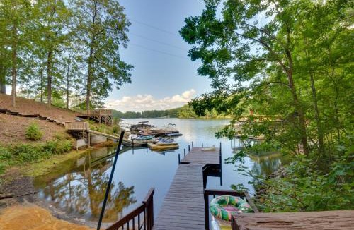 Six Mile House | Lakefront Six Mile Vacation Rental w/Dock